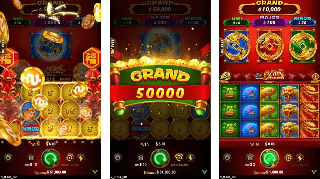 3 Coins Play9 Bonus