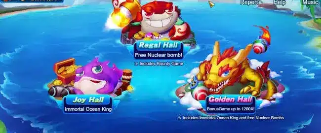 Bombing Fishing gemple Play9